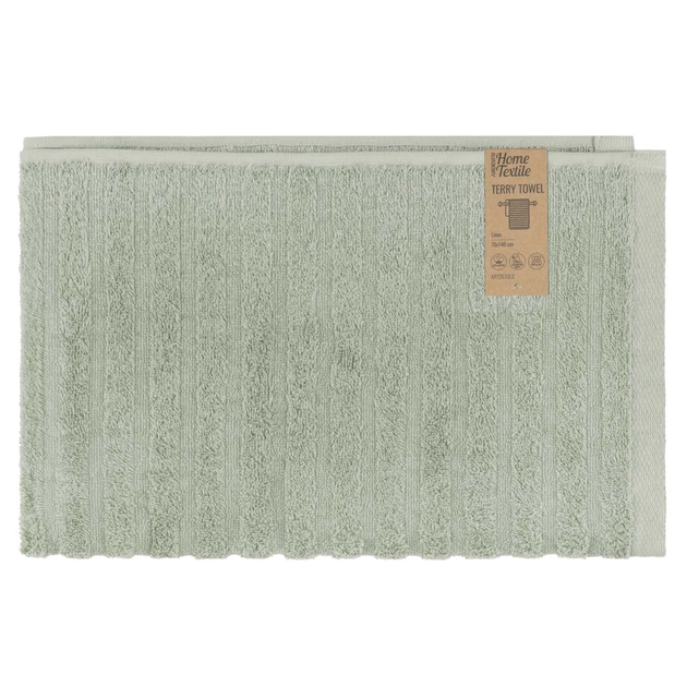Полотенце ARDESTO махровое Lines 100% хлопок 50 х 90 см, зеленый (ART2650LG) - изображение 1