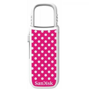 USB флеш накопичувач SanDisk 16GB Cruzer U Polka Dots USB 2.0 (SDCZ59-016G-B35PD) зображення 1