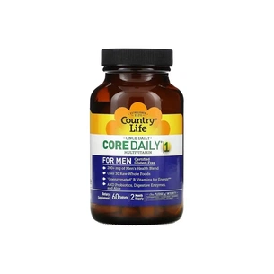 Мультивітамін Country Life Мультивітаміни для Чоловіків, Core Daily-1 for Men, 60 таблеток (CLF-08190) зображення 1