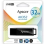 USB флеш накопичувач Apacer 32GB AH352 Black RP USB 3.0 (AP32GAH352B-1) - зменшене зображення 6