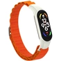 Ремінець до фітнес браслета Armorstandart AlpinaStyle Band для Xiaomi Mi Band 7/6/5/4 Orange (ARM64989) - зменшене зображення 3