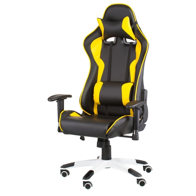 Крісло ігрове Special4You ExtremeRace black/yellow (E4756) - зображення 1