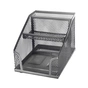 Підставка для дрібниць Buromax 152 x 102 x 103 мм, металева, срібна (BM.6245-24) - зменшене зображення 1