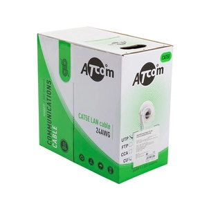 Кабель мережевий Atcom FTP 305м cat.5e Standart CCA (3801) изображение 1