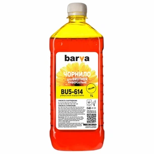 Чорнило Barva BROTHER Universal-5 1л YELLOW (BU5-614) зображення 1