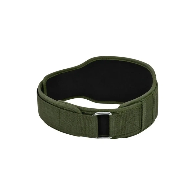 Атлетичний пояс RDX RX5 Double Belt неопреновий Army Green L (WBD-RX5AG-L) - picture 4