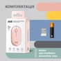 Мишка 2E MF300 Silent Wireless/Bluetooth Mallow Pink (2E-MF300WPN) - зменшене зображення 7