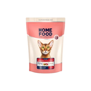 Сухий корм для кішок Home Food Grain-free hypoallergenic Suitable for exotic breeds з качкою та грушею 1.6 кг (4820235020231) зображення 1