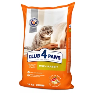 Сухий корм для кішок Club 4 Paws Преміум. З кроликом 14 кг (4820083909153) зображення 1