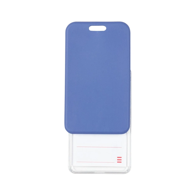 Бейдж Axent чохол SoftTouch матовий, 54х85мм ,димчасто синій (4550V-02-A) - picture 3