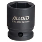 Торцева головка Alloid ударна, 1/2", 22мм (GU-50122) - зменшене зображення 1