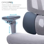 Офісне крісло OfficePro Крісло офісне OfficePro Unity OC710G Grey (OC710G) - зменшене зображення 11