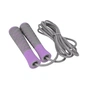 Скакалка PowerPlay 4206 Cіро-фіолетова (PP_4206_Grey/Violet) - уменьшенное изображение 3