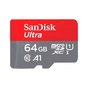 Карта пам'яті SanDisk 64GB microSD Class 10 A1 R-140 (SDSQUAB-064G-GN6IA) - зменшене зображення 2