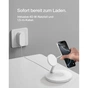 Зарядний пристрій Belkin 3in1 Magnetic Pad Qi2 15W White (WIZ032KQWH) - зменшене зображення 7