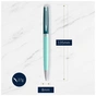 Ручка кулькова Waterman HEMISPHERE Colour Blocking Green CT BP (22 583) - зменшене зображення 5