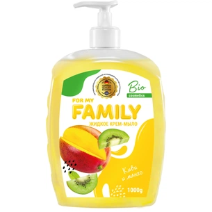 Рідке мило Family 2K Ківі та манго 1000 г (4260637722508) зображення 1
