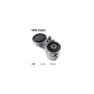 Натягувач ременя з роликом SKF VKM 31061 зображення 1