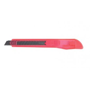 Ніж канцелярський Buromax 9мм, transparent plastic, assorted colors, JOBMAX (BM.4631) изображение 1
