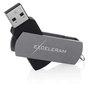 USB флеш накопичувач eXceleram 8GB P2 Series Gray/Black USB 2.0 (EXP2U2GB08) - зменшене зображення 3