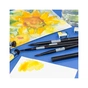 Пензлик для малювання Rosa Синтетика кругла, TRAVEL BRUSH, STREAM 158, № 2 (4823098530084) - уменьшенное изображение 5