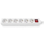Мережевий фільтр живлення REAL-EL RS-6 Protect M 1.8m, white (EL122300031) - зменшене зображення 1