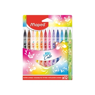 Фломастери Maped MINI CUTE 12 кольорів (MP.845404) зображення 1