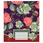 Зошит 1 вересня А5 Floral series 96 аркушів, лінія (766500) - зменшене зображення 5