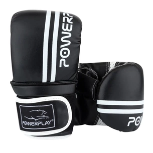 Снарядні рукавички PowerPlay 3025 Чорно-Білі M (PP_3025_M_Black/White) зображення 1