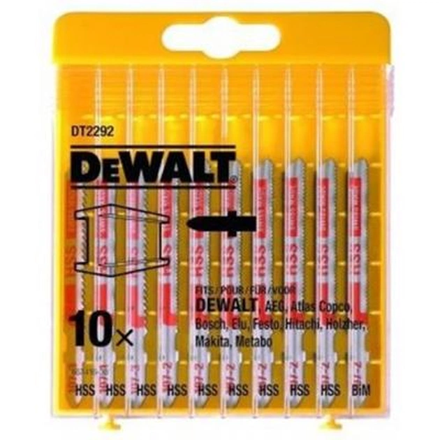 Полотно DeWALT DT2292, по металлу , 10шт. (DT2292) - изображение 1