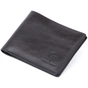 Портмоне Grande Pelle У гладкій шкірі Чорне (11311) - зменшене зображення 1