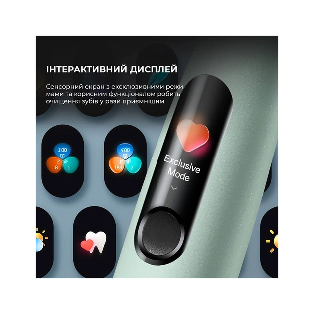 Електрична зубна щітка Oclean X Ultra Set Green (6970810553505) - зображення 12
