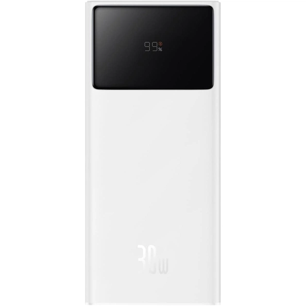 Батарея універсальна Baseus Star-Lord 20000mAh 30W OE, white (P10022904213-00) - зображення 1