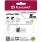 USB флеш накопичувач Transcend 8GB JetFlash OTG 380 USB 2.0 (TS8GJF380S) - зменшене зображення 5