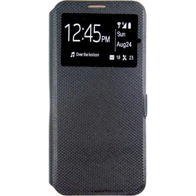 Чохол до мобільного телефона Dengos Flipp-Book Call ID Samsung Galaxy A21s, black (DG-SL-BK-262) (DG-SL-BK-262) - зображення 1