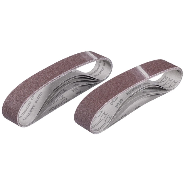 Наждачний папір Einhell стрічка KWB 50х686 мм, 5 шт (2хК60, 2хК80, 1хК120) (910805) - picture 3