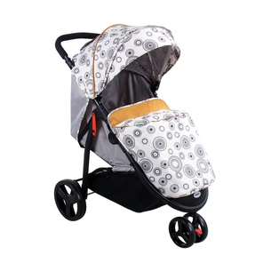 Коляска BabyHit Trinity Beige circles (14137) зображення 1