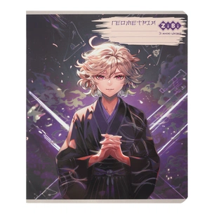 Зошит ZiBi предметний ANIME 48 аркушів клітинка, геометрія (ZB.1704-07) зображення 1