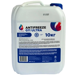 Антифриз NanoFrost G11 Ultra синій, 10кг зображення 1