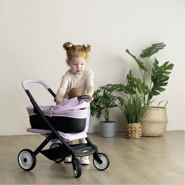 Коляска для ляльок Smoby Maxi-Cosi 3 в 1. Рожева перлина зі знімною люлькою, 55 x 39 x 64 см, 3+ (7600253121) - picture 3
