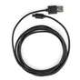 Дата кабель USB 2.0 AM to Micro 5P PVC 1.8m black Vinga (VCPDCM1.8BK) - зменшене зображення 1