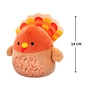 М'яка іграшка Squishmallows Індик Гобріанна 19 см (SQHV00029) - зменшене зображення 2