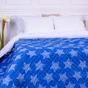 Покривало MirSon Print Line №7128 Blue Star 220х240 (2200006079071) - зменшене зображення 2