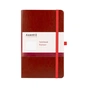 Книга записна Axent Partner Lux, 125х195 мм 96 аркушів у клітинку Бордова (8202-05-A) - зменшене зображення 1