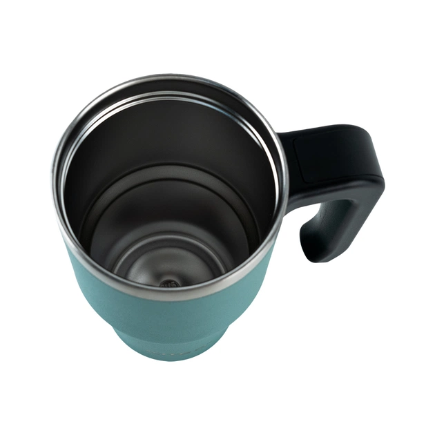 Термокружка Kite з ручкою 600 мл зелена (K24-1207-3) - зображення 5