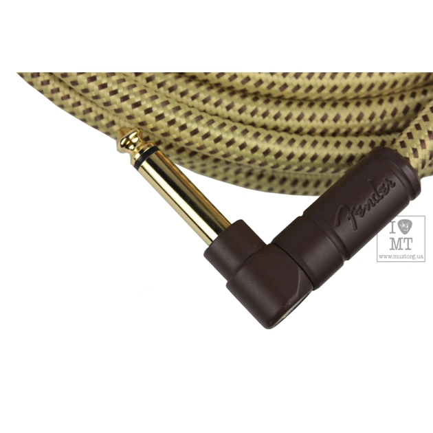 Інструментальний кабель Fender Cable Deluxe Series 15' Angled Tweed (228454) - picture 5