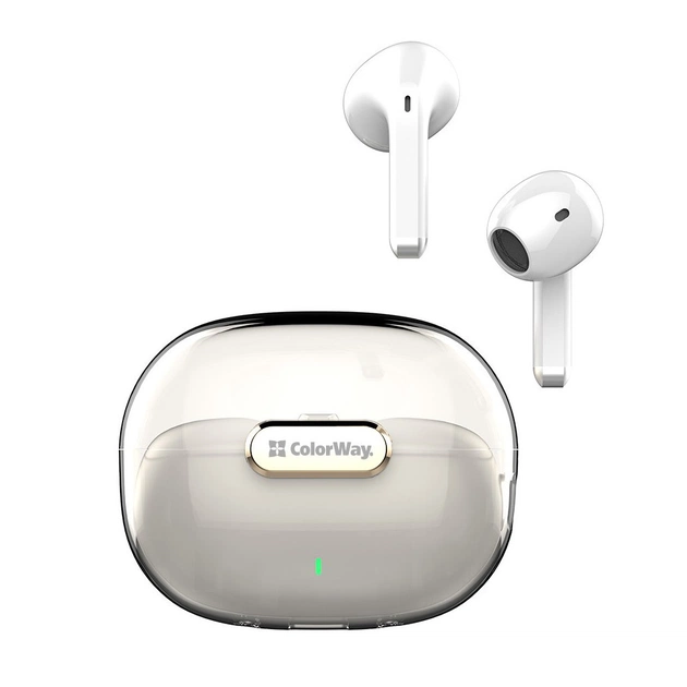Навушники ColorWay Slim TWS-2 Earbuds White (CW-TWS2WT) - зображення 1