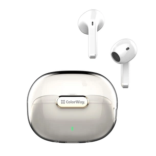 Наушники ColorWay Slim TWS-2 Earbuds White (CW-TWS2WT) изображение 1