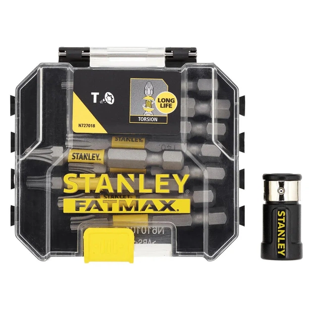 Набір біт Stanley FatMax, Torx, T10, T15, T20, T25, T30, Т40, L = 50 мм, 10 шт, кейс (STA88566) - picture 2