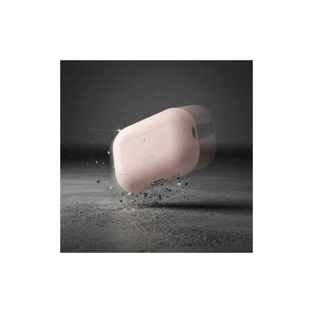 Чохол для навушників Uniq Lino для AirPods Pro 3 gen Silicone Pink (8886463696873) - picture 10
